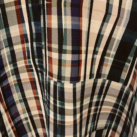 MYF Fausta Santi checkered top size large - Picture 7 of 8